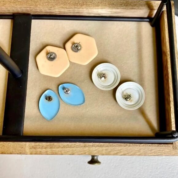 Retro Pastel Earring Set - Picture 2 of 7